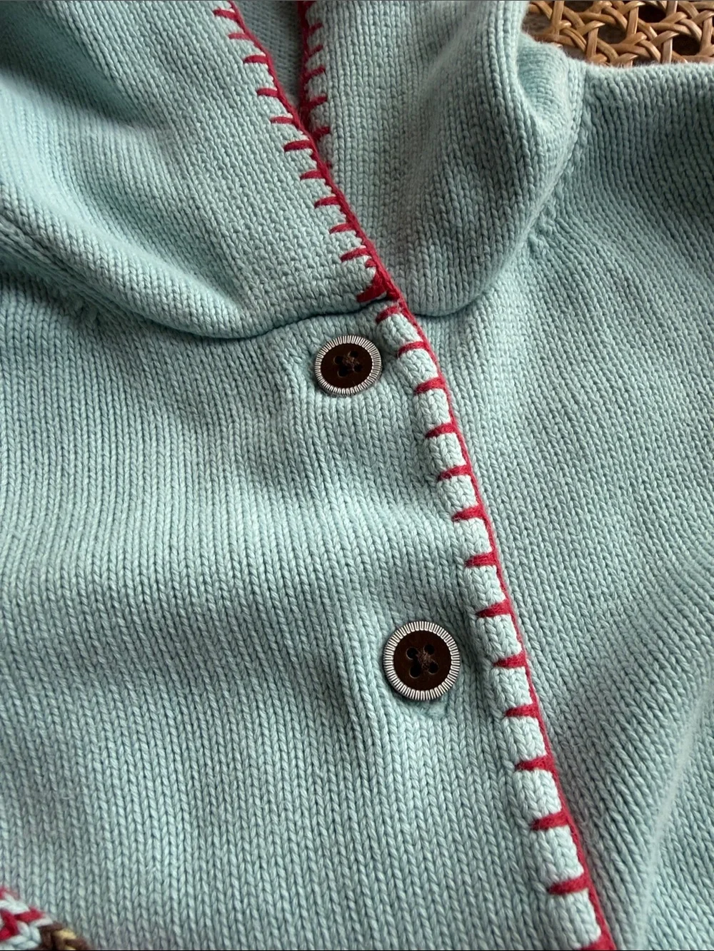 Vintage 2006 Janie and Jack Hooded Cardigan Sweater